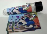 Rótulos adesivos para tubete Branca de Neve